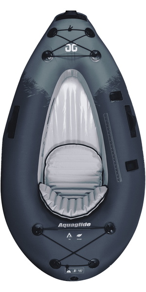 2026 Aquaglide Backwoods Purist 65 Kayak Para 1 Persona AG-K-BAC-65  Navy